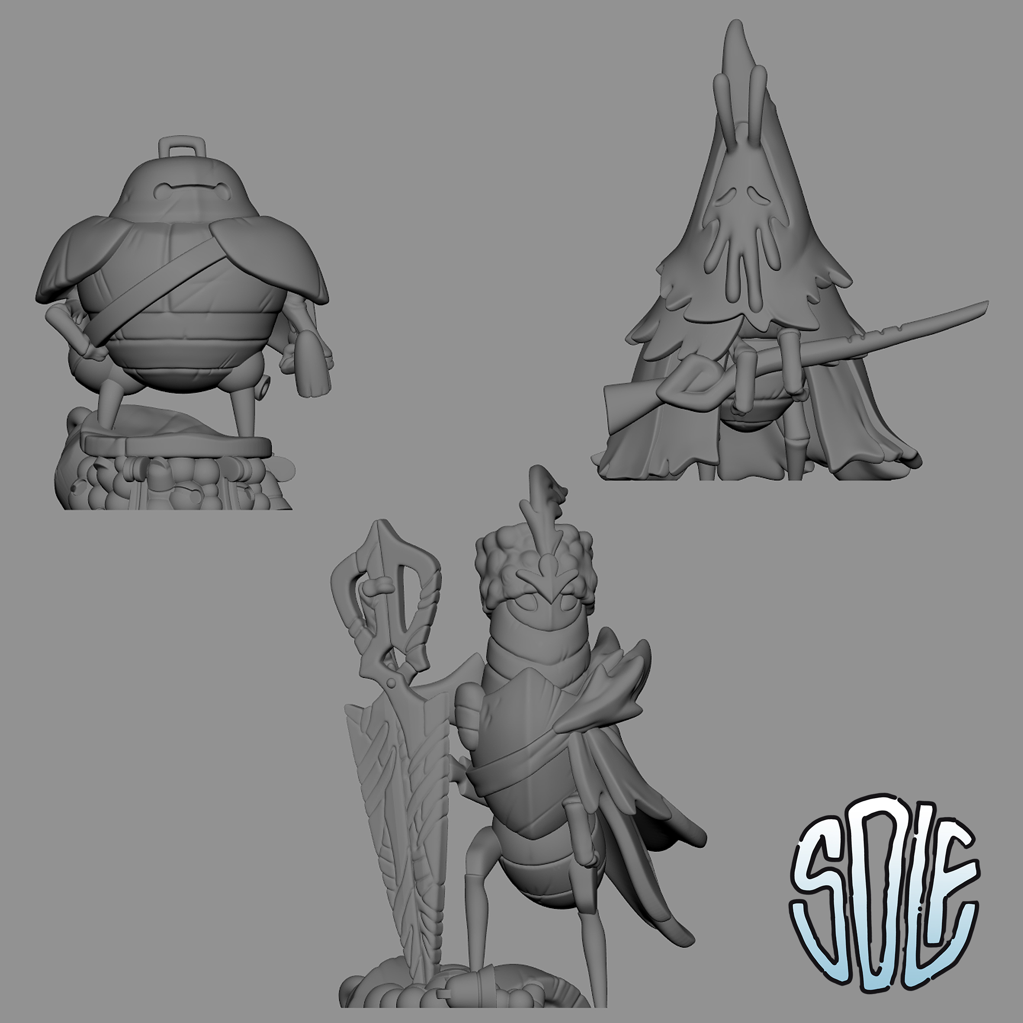 Church trench bugs. Support pack by Solflamer minis - Image 2