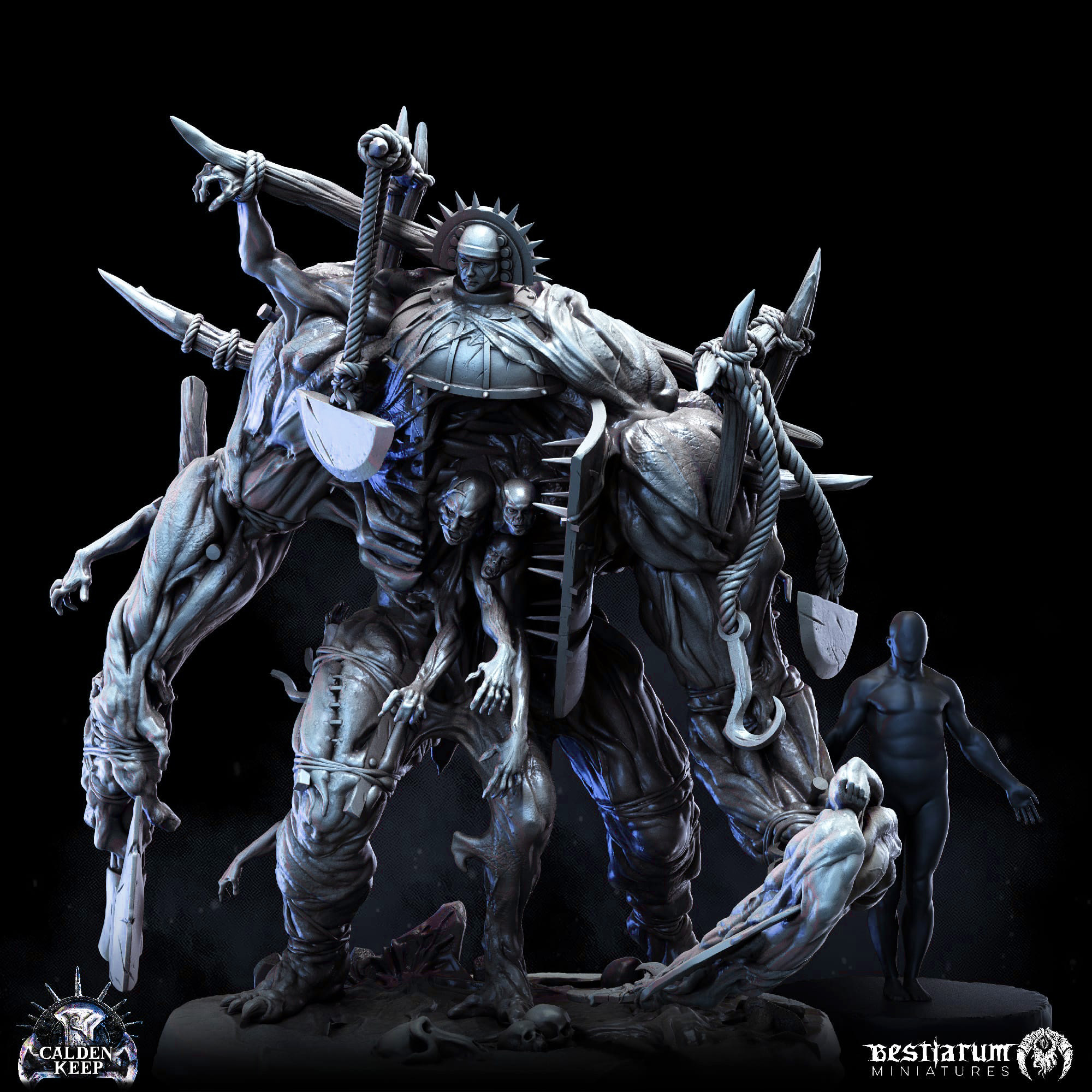 The Torment collective | Anatomists | Constructs by Bestiarum Miniatures, is a proxy for Amalgam, in Cult of the Black Grail.