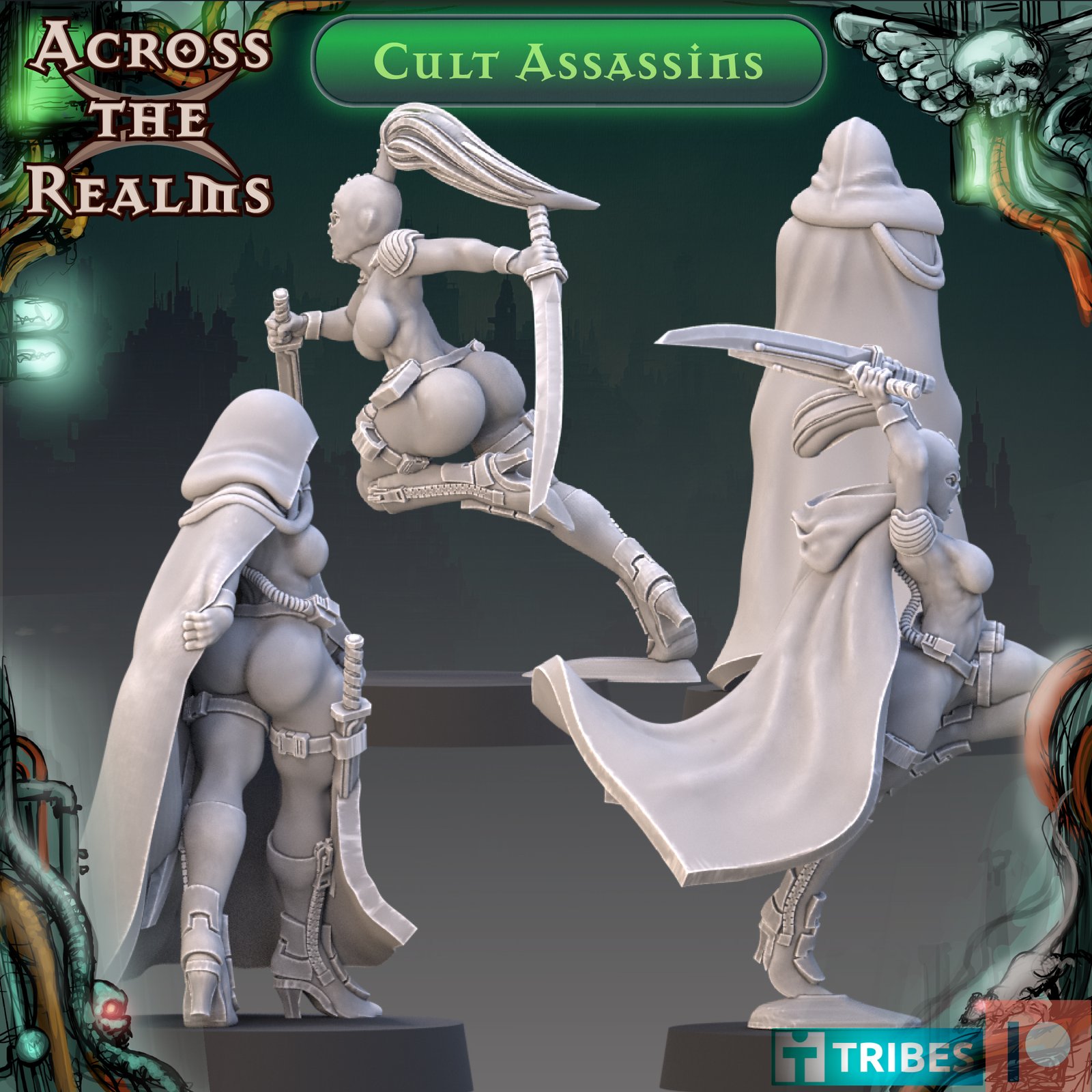 Cult Assassins - Trench Crusade STL File | The STL Trenches