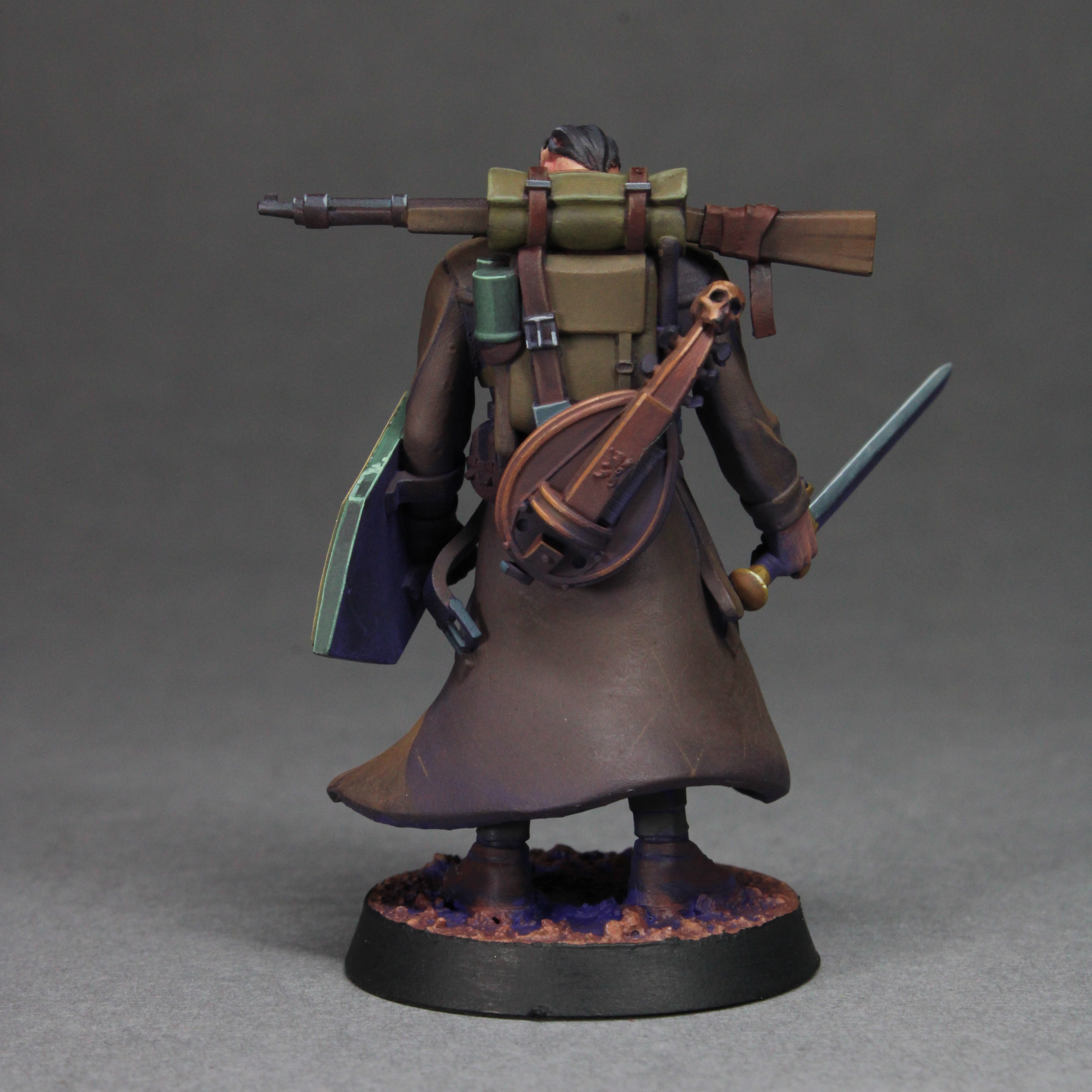 Albert King 'Musician' by Difaminis, is a proxy for Trench Pilgrim, in Trench Pilgrims.
