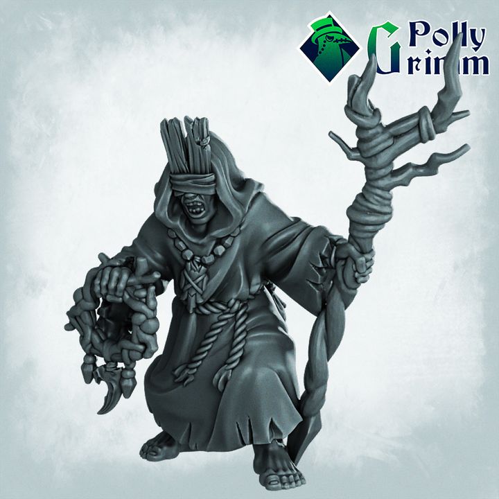 Twisted Cult. Cultist by PollyGrimm, is a proxy for Heretic Priest, in Heretic Legion.