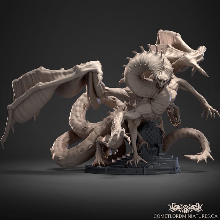 The False Dragon by Comet Lord Miniatures, is a proxy for The Dragon, in Trench Crusade factions.