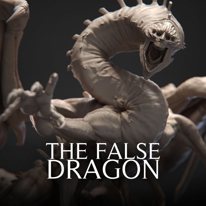The False Dragon by Comet Lord Miniatures - Image 2