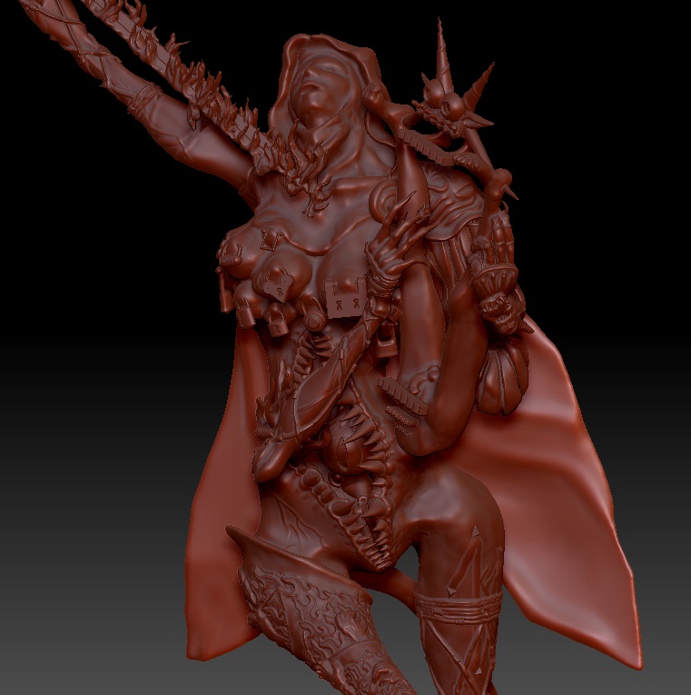 The Father with a Thousand Backs - Trench Crusaders Courts Leader by Mike Utsumi - Image 2