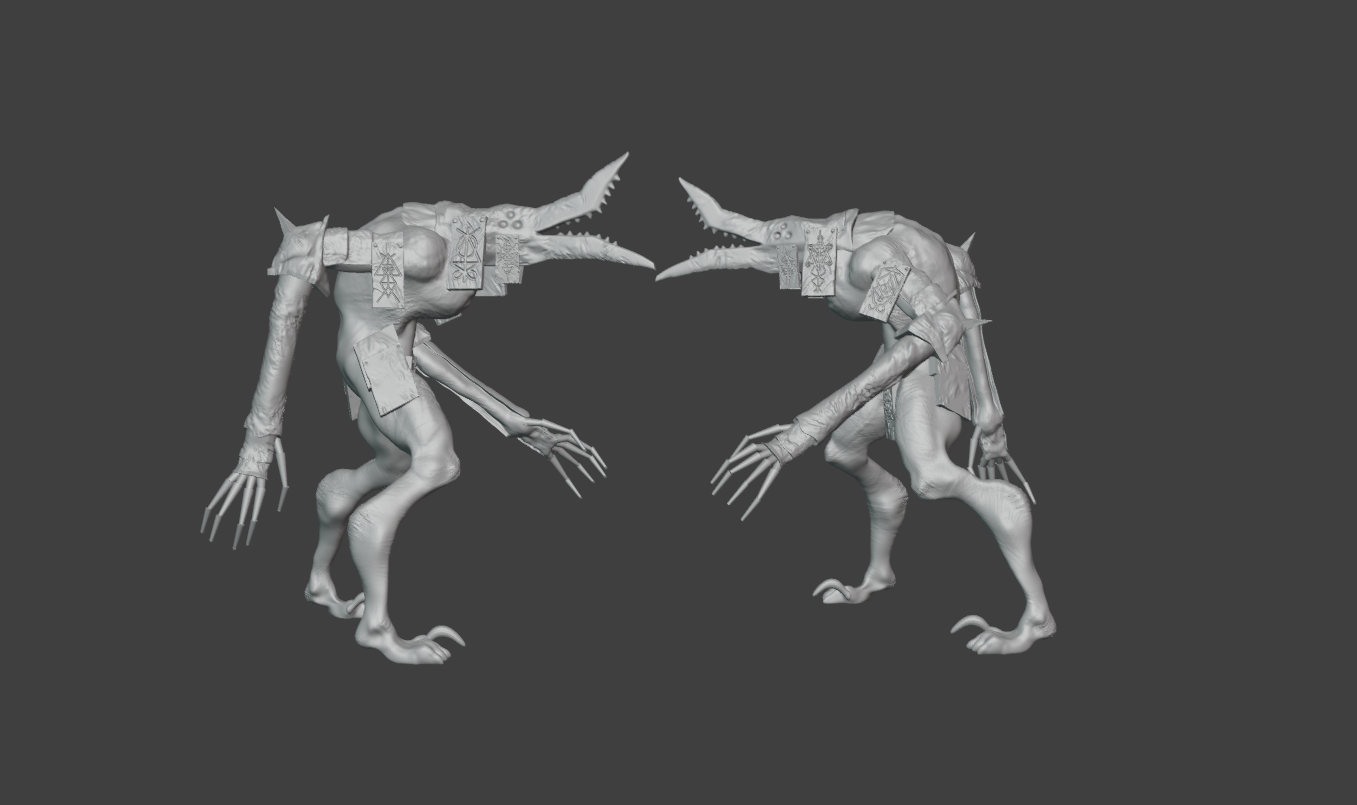 Haound of War by ShyPartArt, is a proxy for War Wolf Assault Beast, in Heretic Legion.