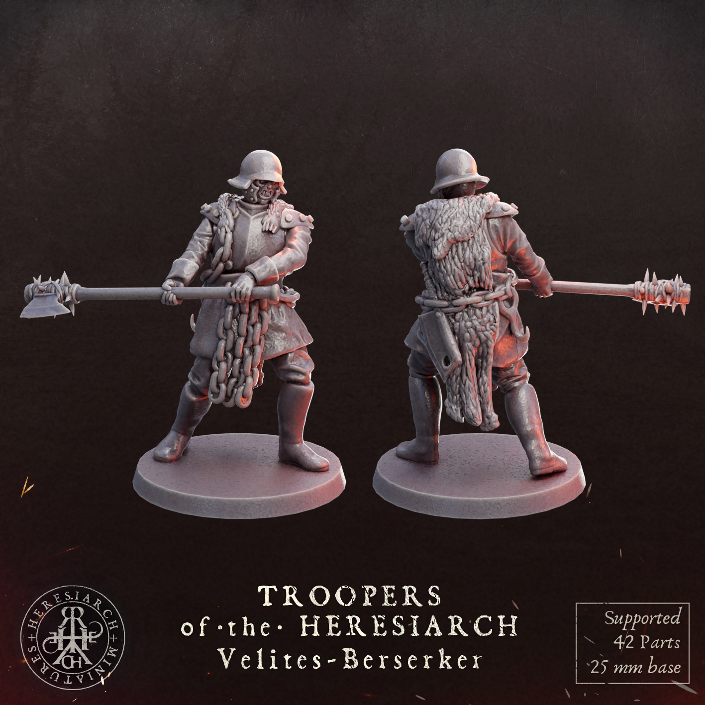 Velites Berserkers - Troopers of the Heresiarch by HeresiarchMiniatures - Image 2
