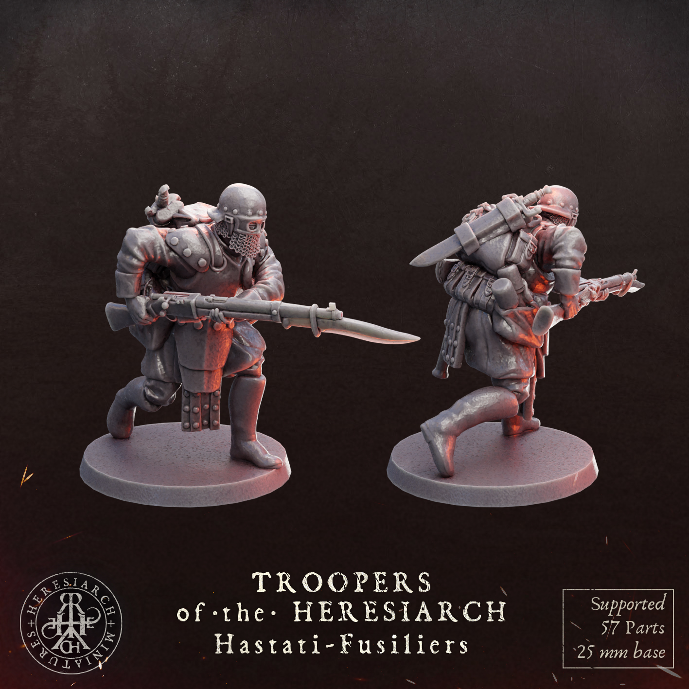 Hastati Fussiliers - Troopers of the Heresiarch by HeresiarchMiniatures - Image 4