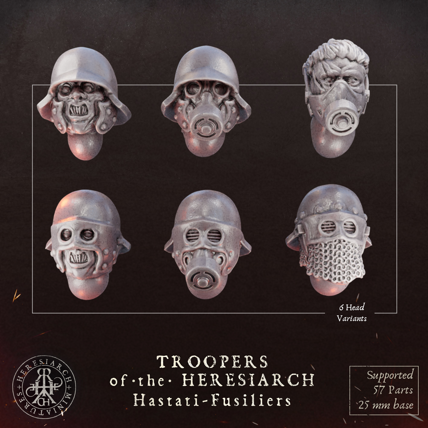 Hastati Fussiliers - Troopers of the Heresiarch by HeresiarchMiniatures - Image 12