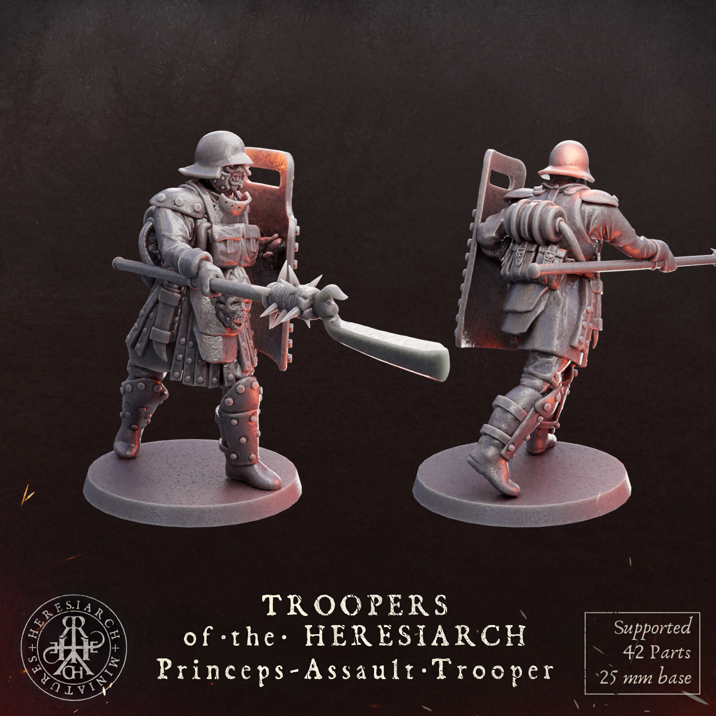 Princeps  Assault Troopers - Troopers of the Heresiarch by HeresiarchMiniatures - Image 4