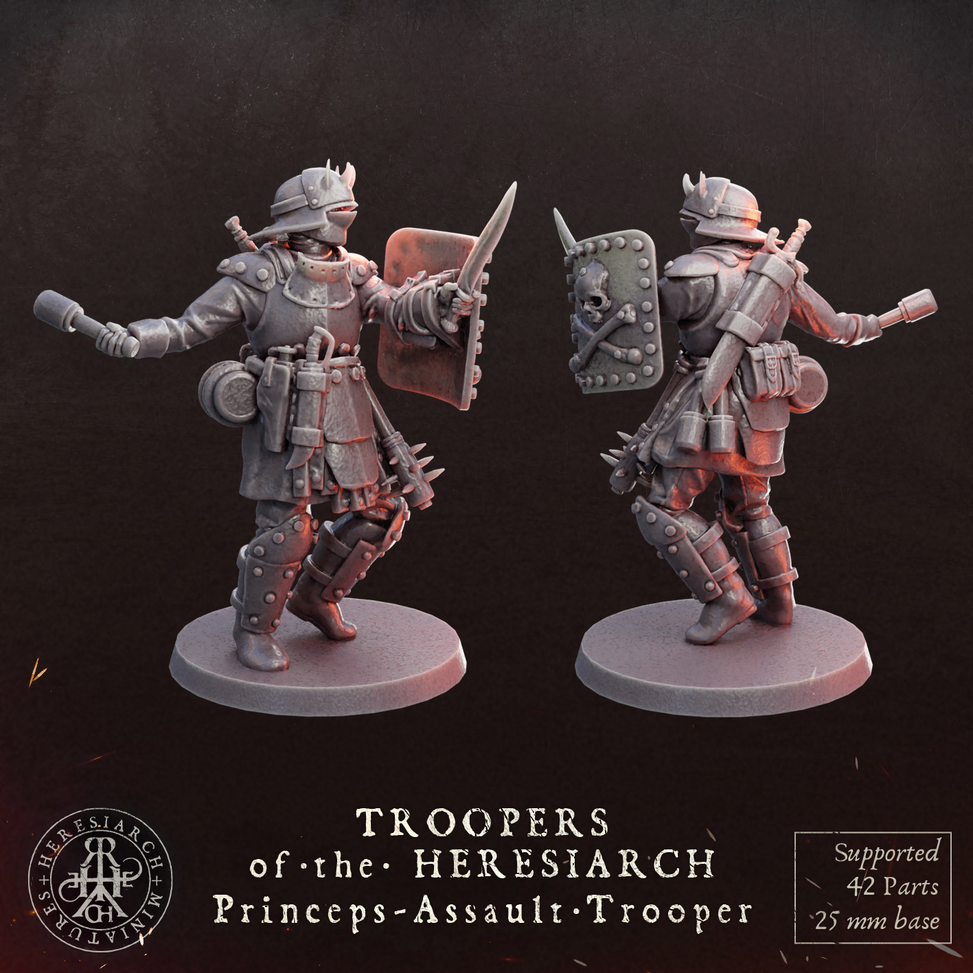 Princeps  Assault Troopers - Troopers of the Heresiarch by HeresiarchMiniatures - Image 5