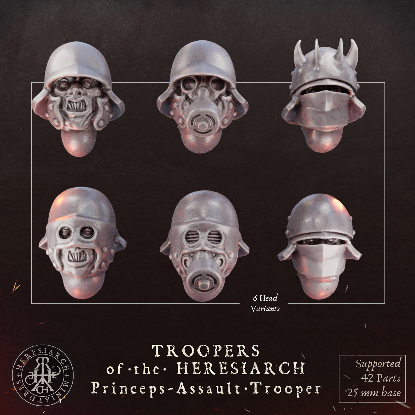 Princeps  Assault Troopers - Troopers of the Heresiarch by HeresiarchMiniatures - Image 10