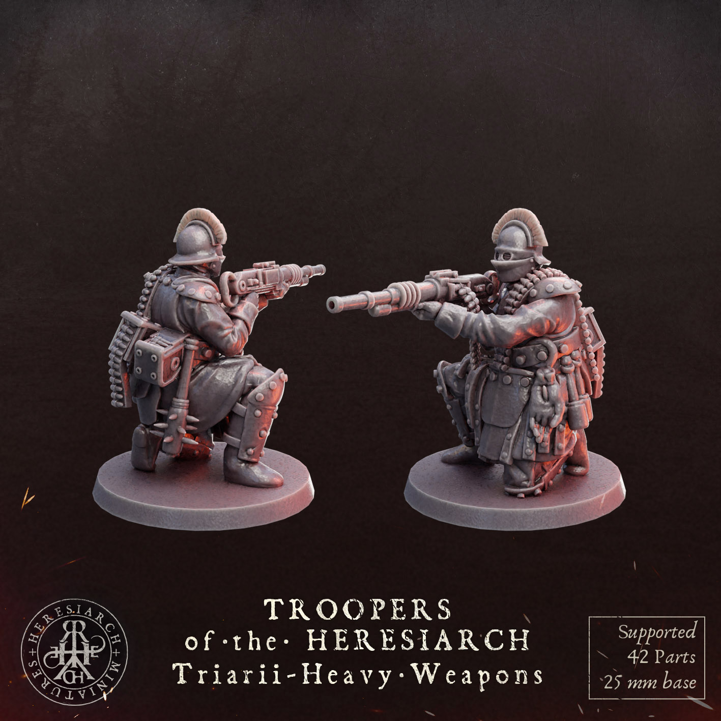 Triarii  Heavy Weapons - Troopers of the Heresiarch by HeresiarchMiniatures - Image 5