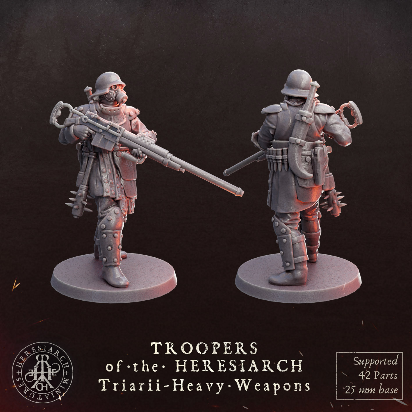 Triarii  Heavy Weapons - Troopers of the Heresiarch by HeresiarchMiniatures - Image 6