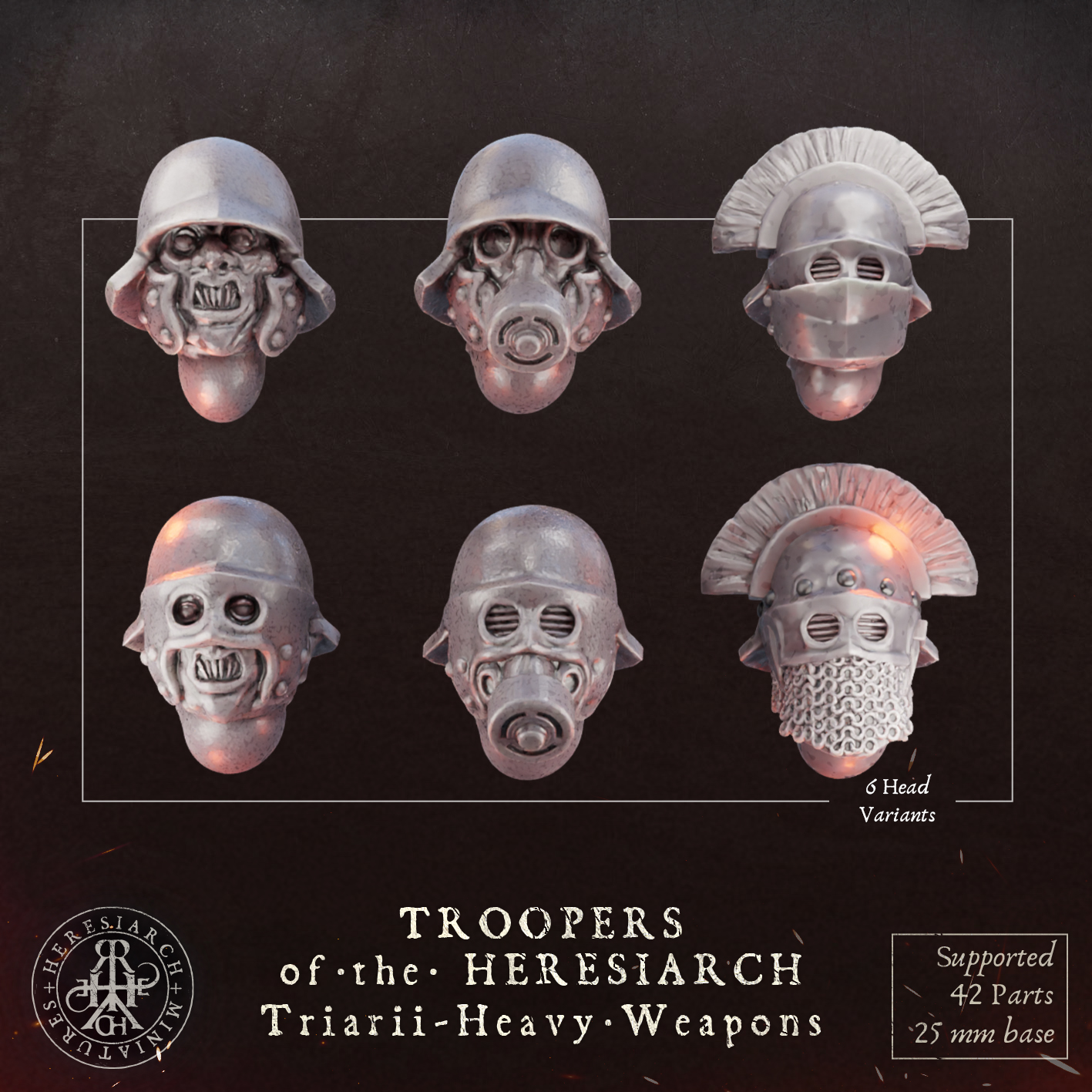 Triarii  Heavy Weapons - Troopers of the Heresiarch by HeresiarchMiniatures - Image 12