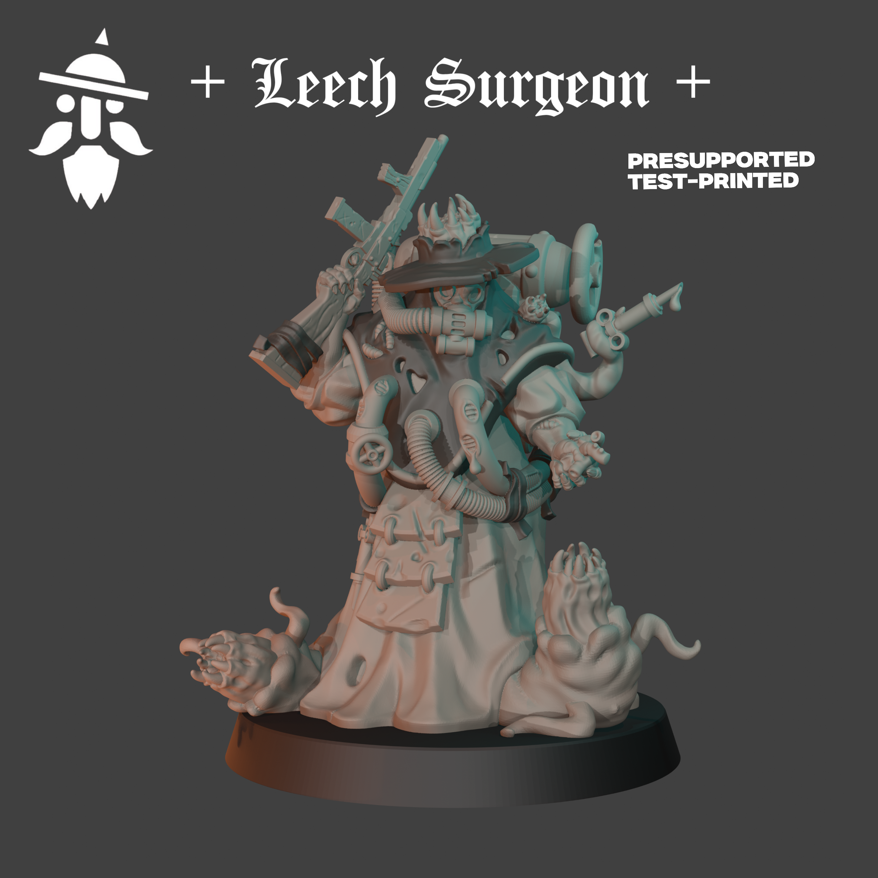 Leech Surgeon by DWARFSMINIS, is a proxy for Combat Medic, Corpse Guard, in Cult of the Black Grail, The Principality of New Antioch.