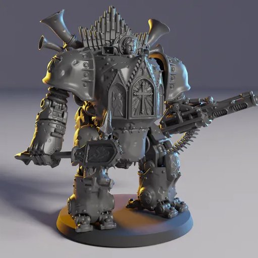 Alternative "Cherub" Shrine Anchorite by fancyfez, is a proxy for Anchorite Shrine, in Trench Pilgrims.