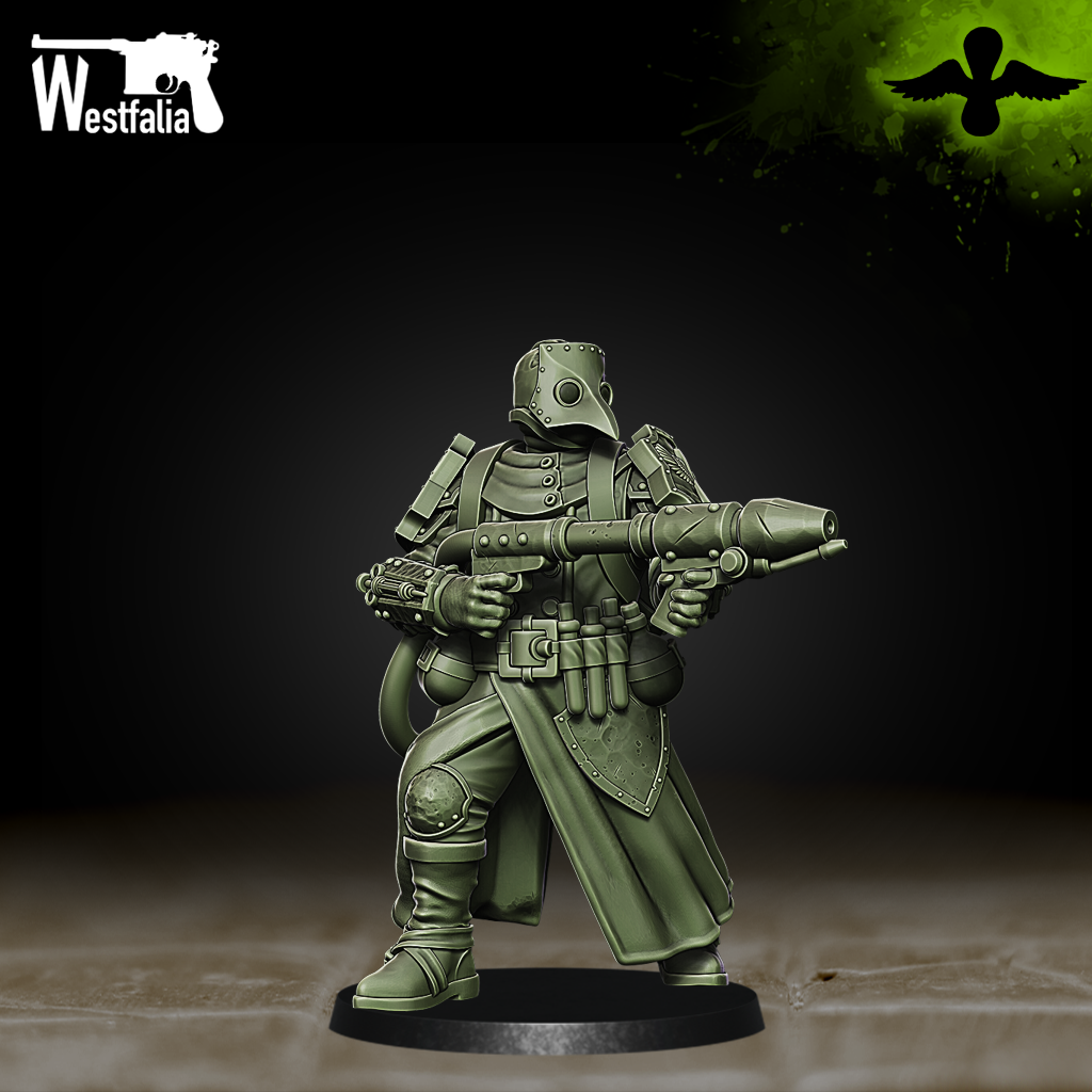 Plague Squad - Yeomen by Westfalia Miniatures - Image 3