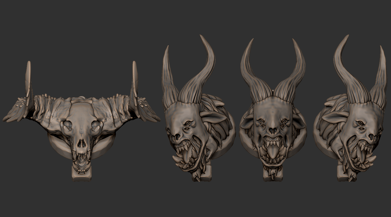 Demonic Slaves (Multipart Kit) - Trench Crusade STL file - Image 10