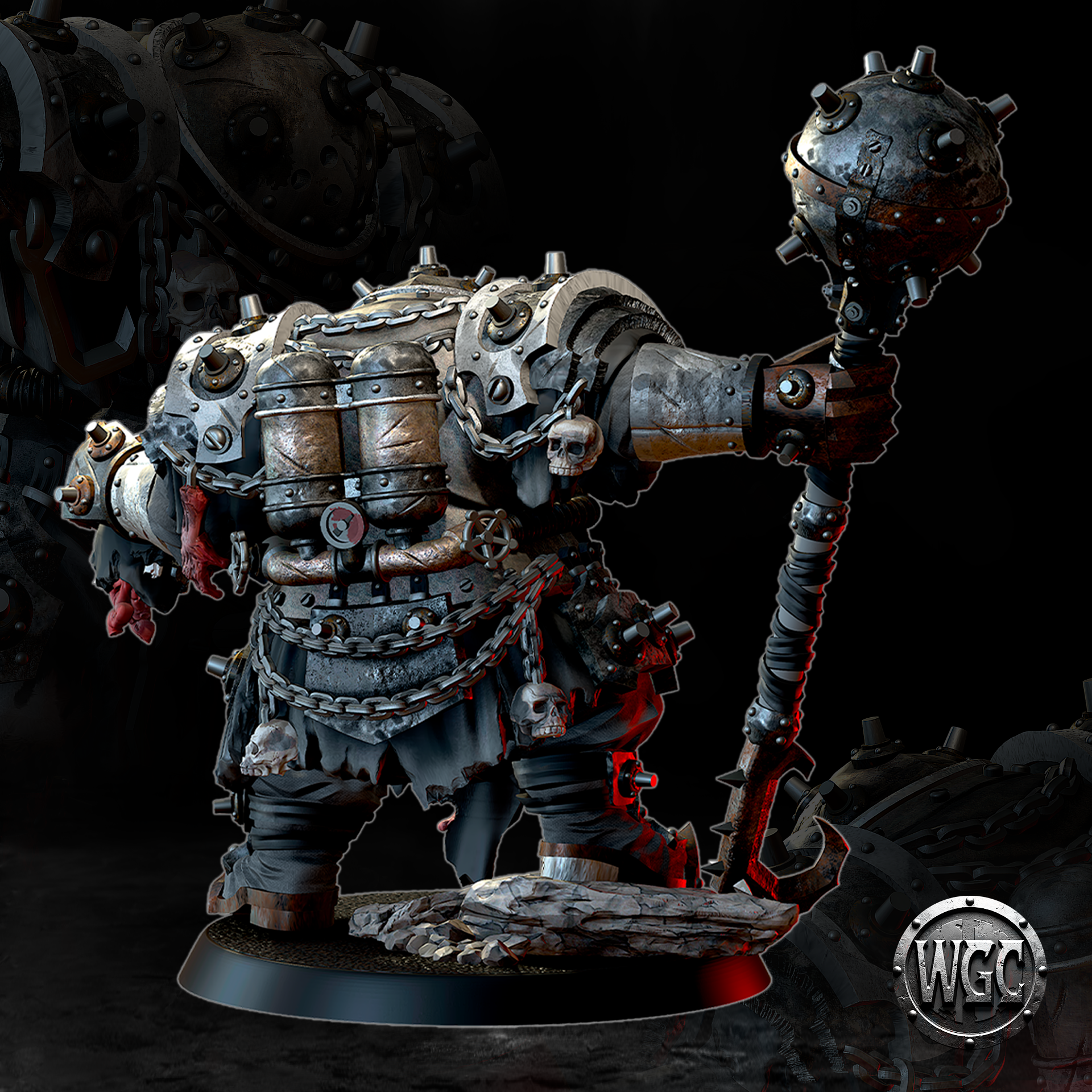 Abyssal Gourmand — Devourer of Sins and Flesh - Trench Crusade STL file - Image 3