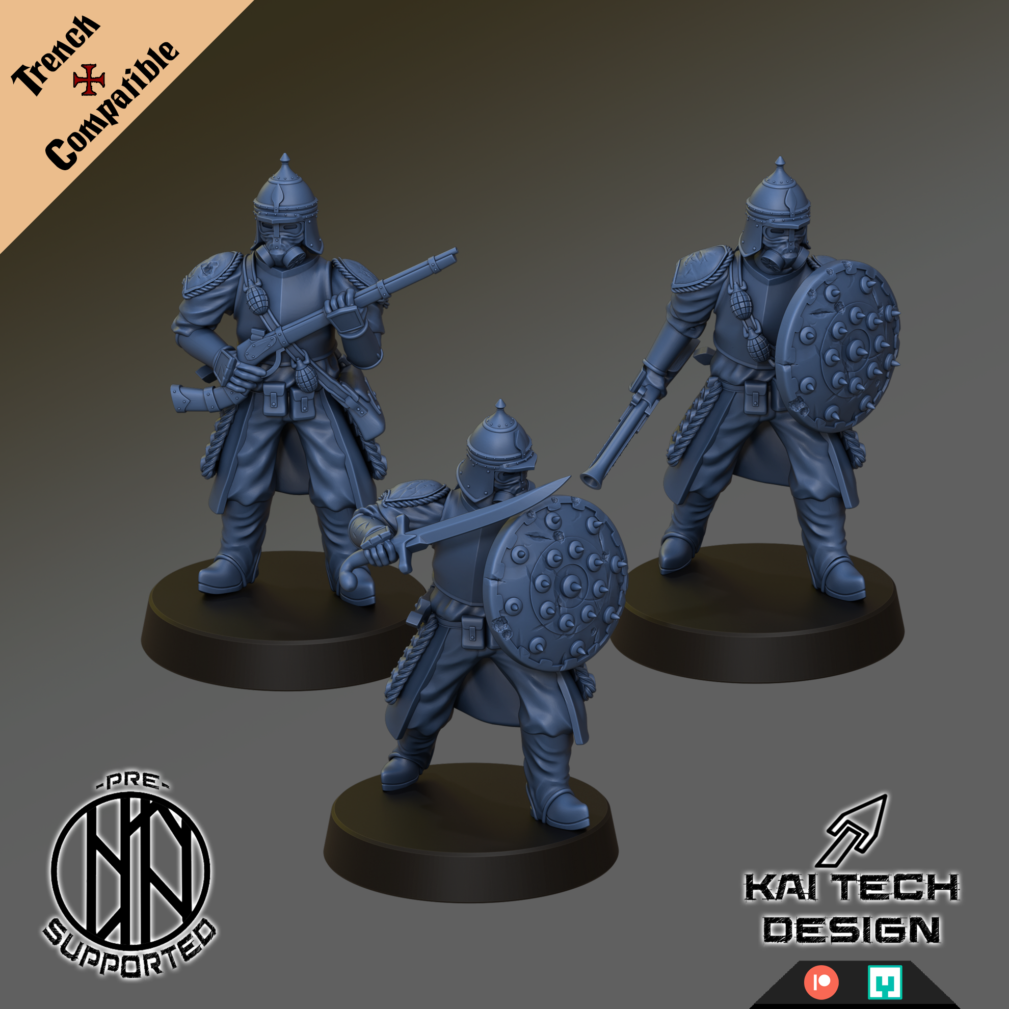 Sultanate - Sappers by KaiTechDesign, is a proxy for Sultanate Sapper, in Iron Sultanate.
