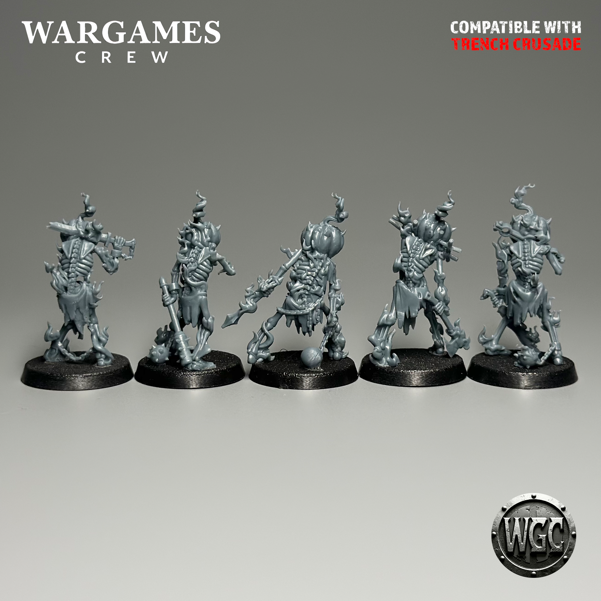 The Hollowed Pumpkinheads - Trench Crusade STL file - Image 4