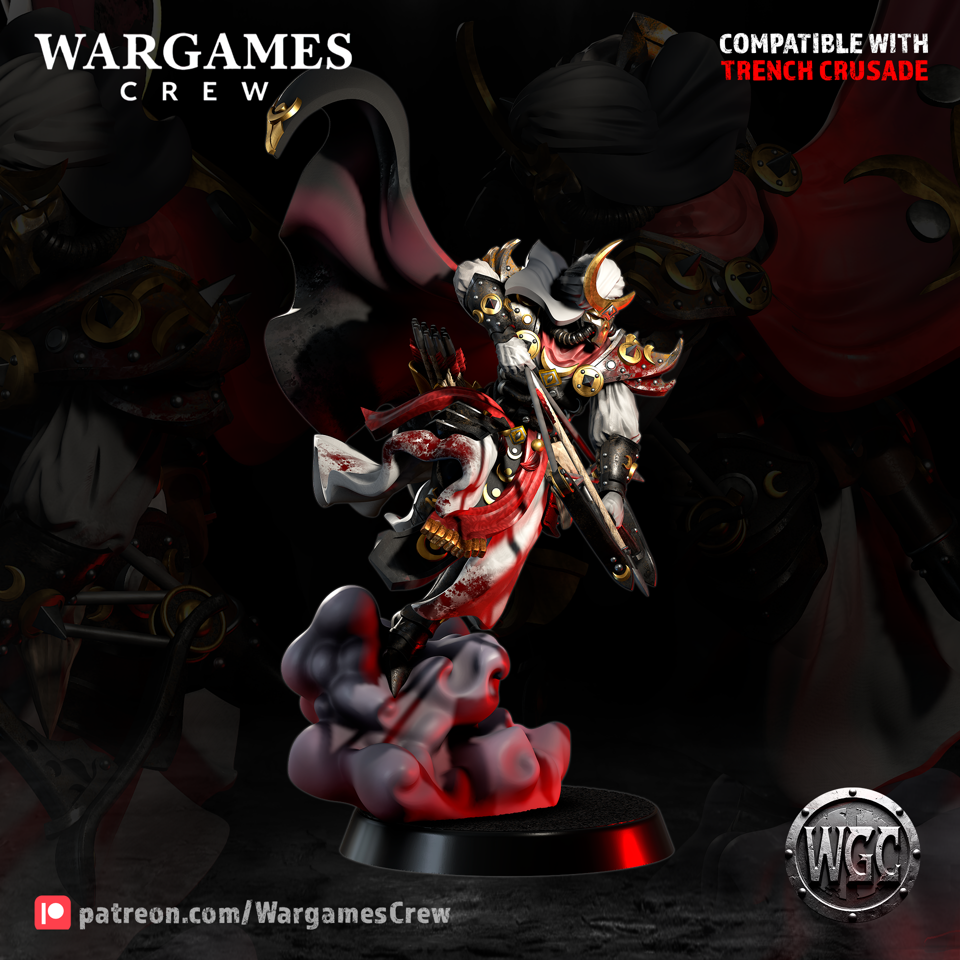 Murideen Assasin Shadeblade Lord by WargamesCrew - Image 2