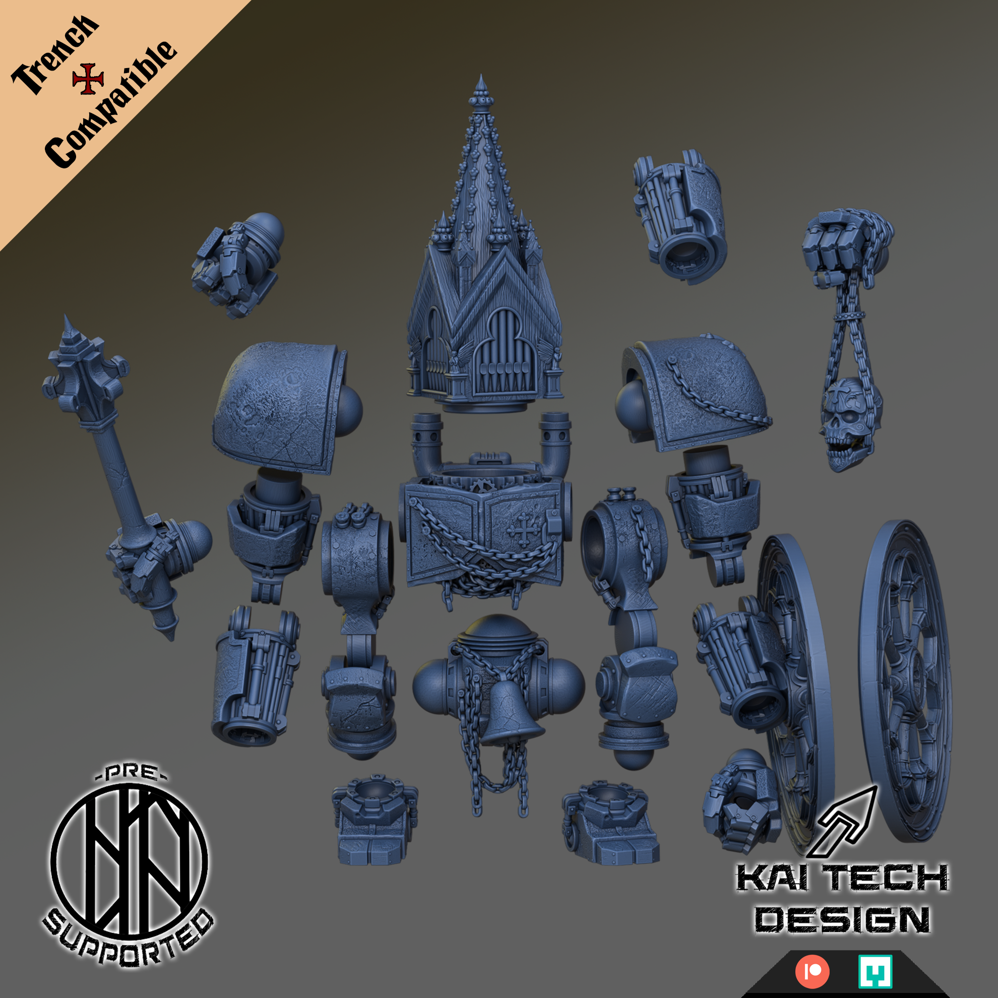 Pilgrims - Organ Shrine by KaiTechDesign - Image 3