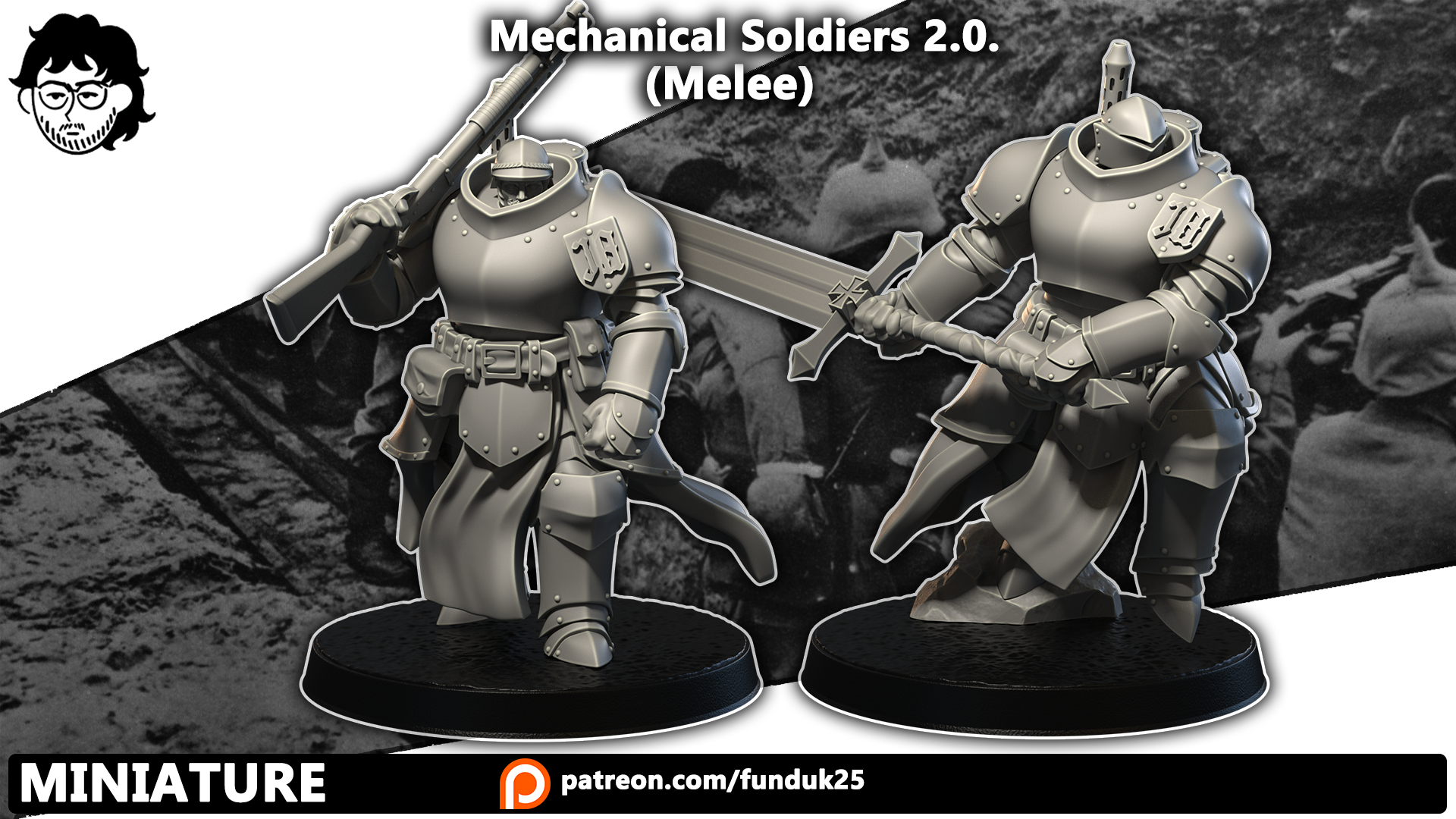 Mechanical Soldiers 2.0. (Melee) by Dimomodels - Image 2