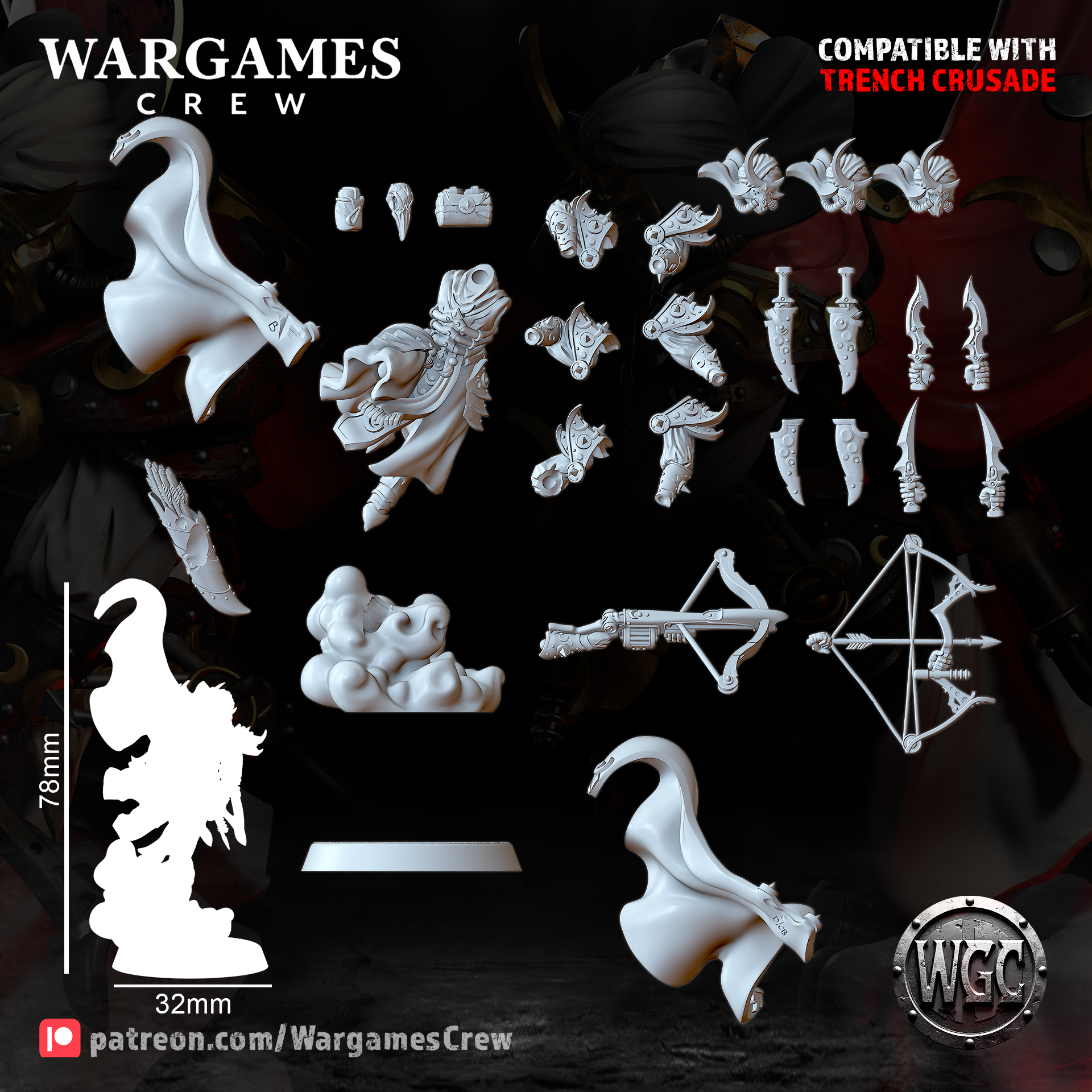 Murideen Assasin Shadeblade Lord by WargamesCrew - Image 7