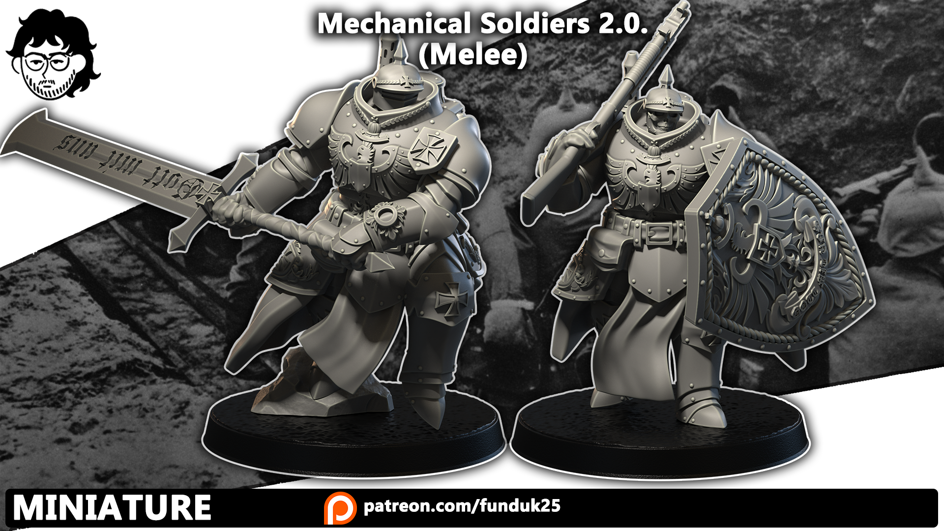 Mechanical Soldiers 2.0. (Melee) by Dimomodels - Image 3