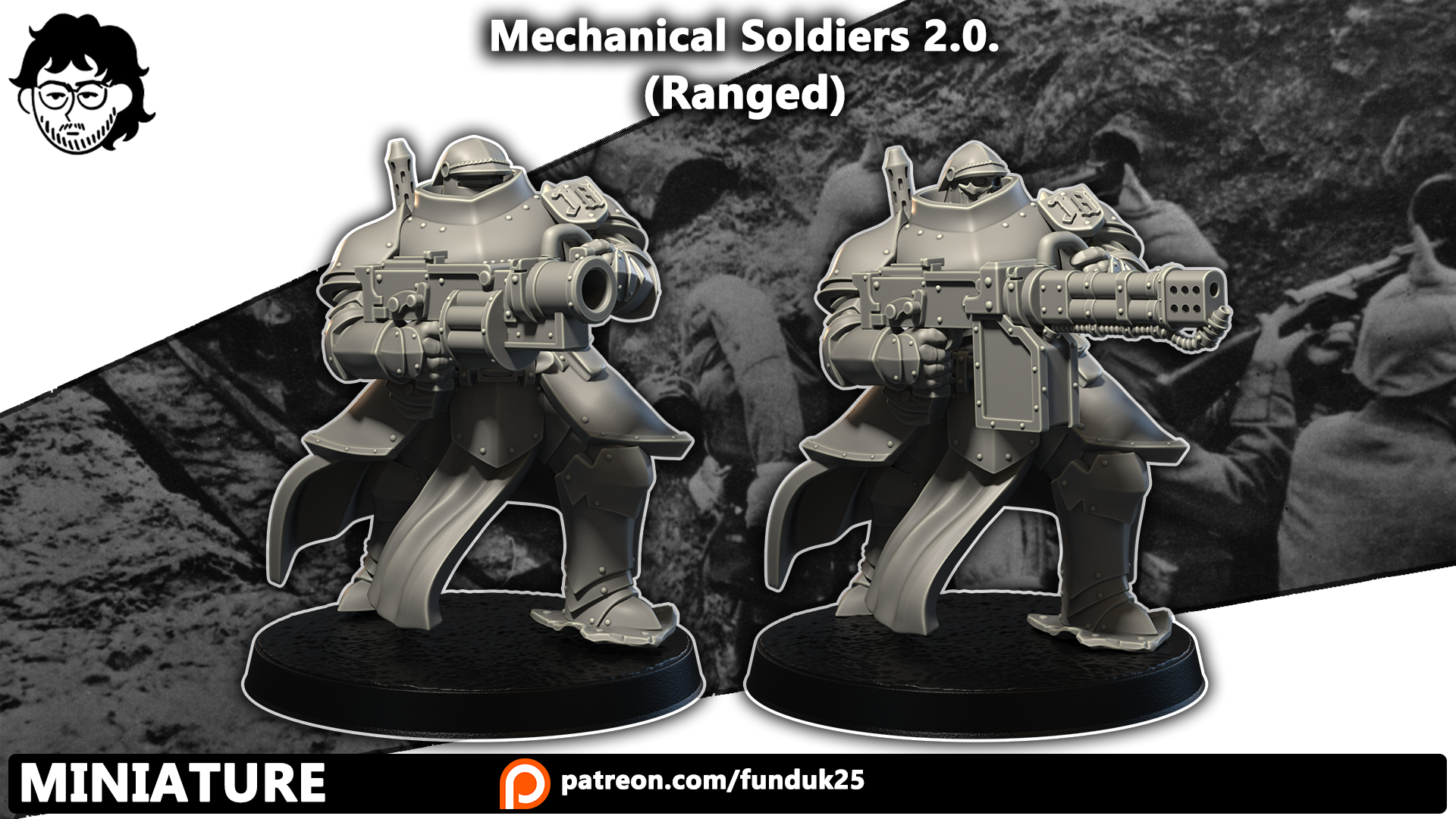 Mechanical Soldiers 2.0. (Ranged) by Dimomodels - Image 3