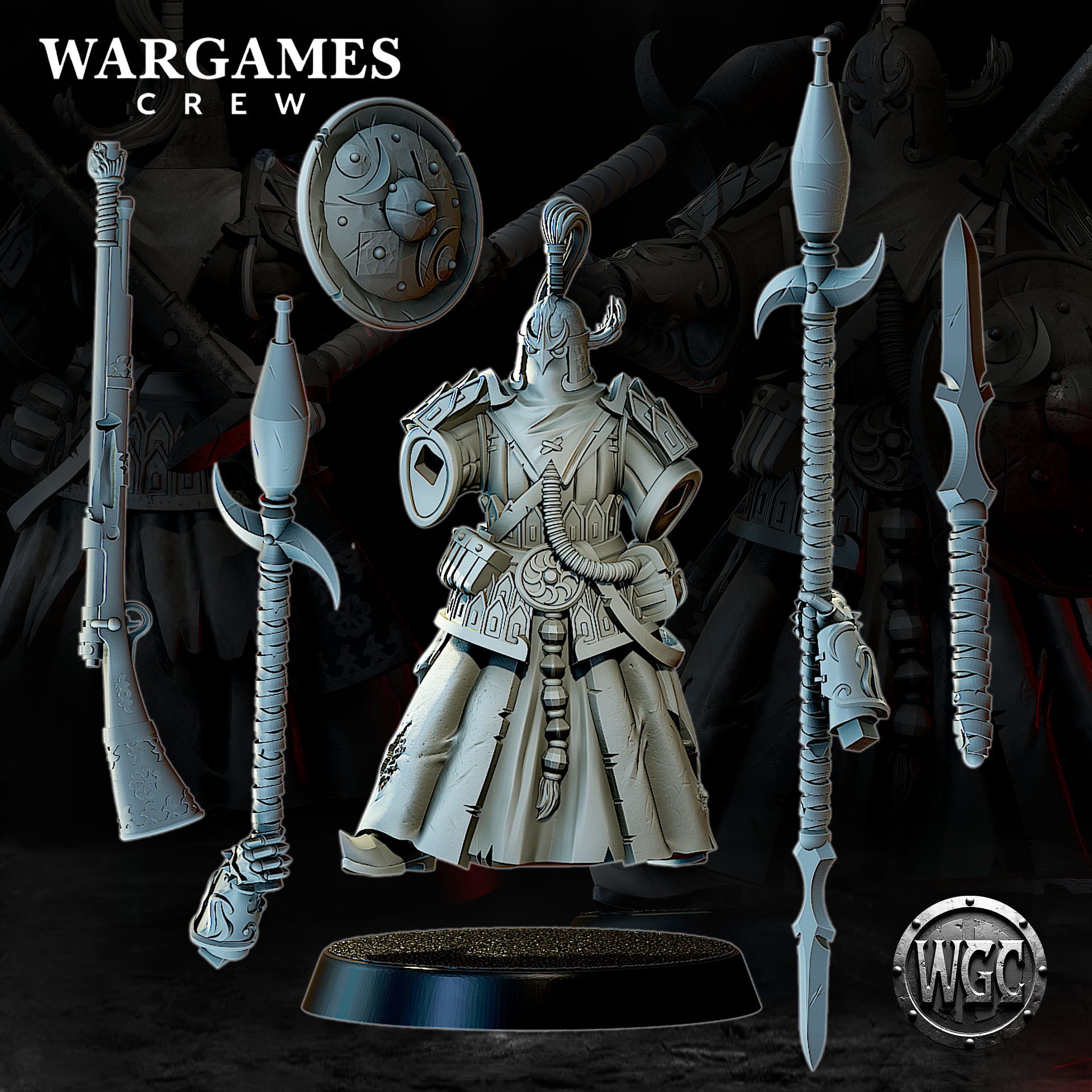 Mamluk Desert Sentinel - Trench Crusade STL file - Image 3