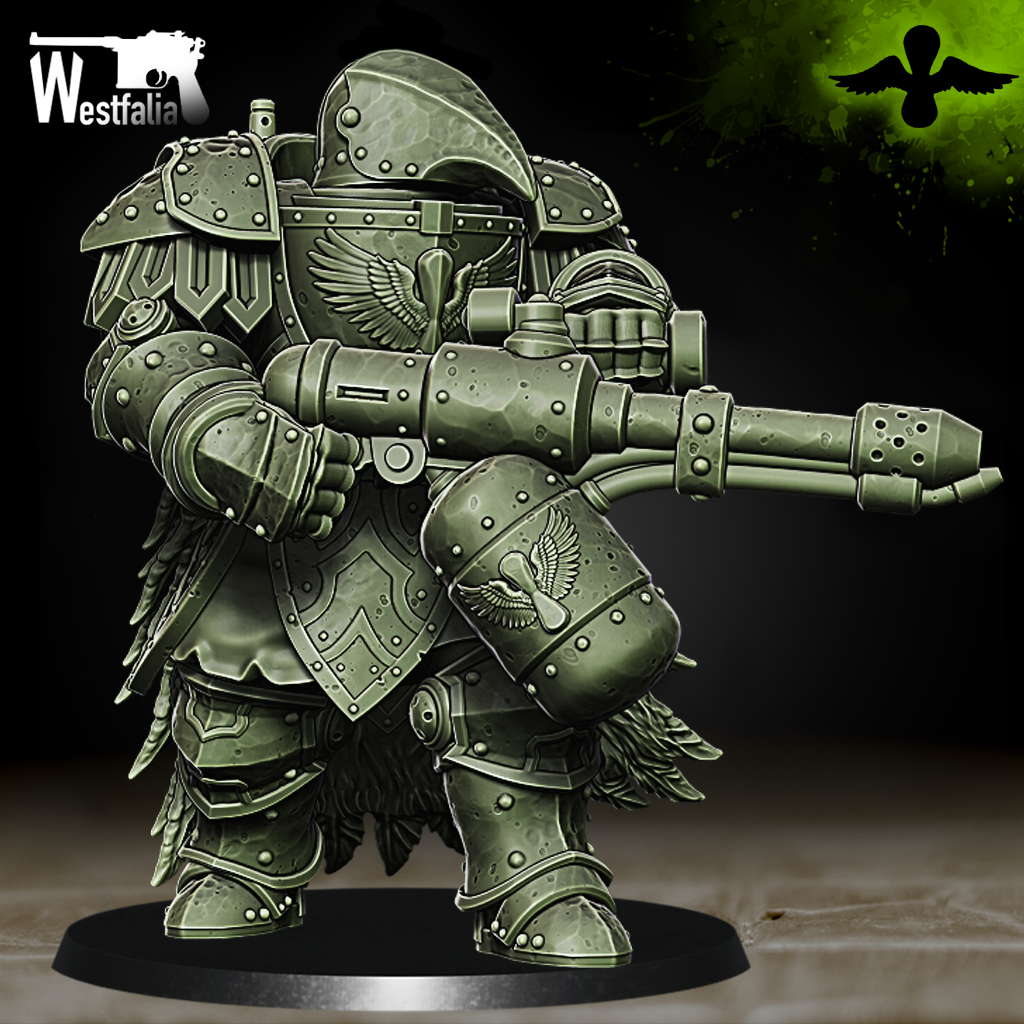 Plague Squad - Heavy Docs by Westfalia Miniatures - Image 4
