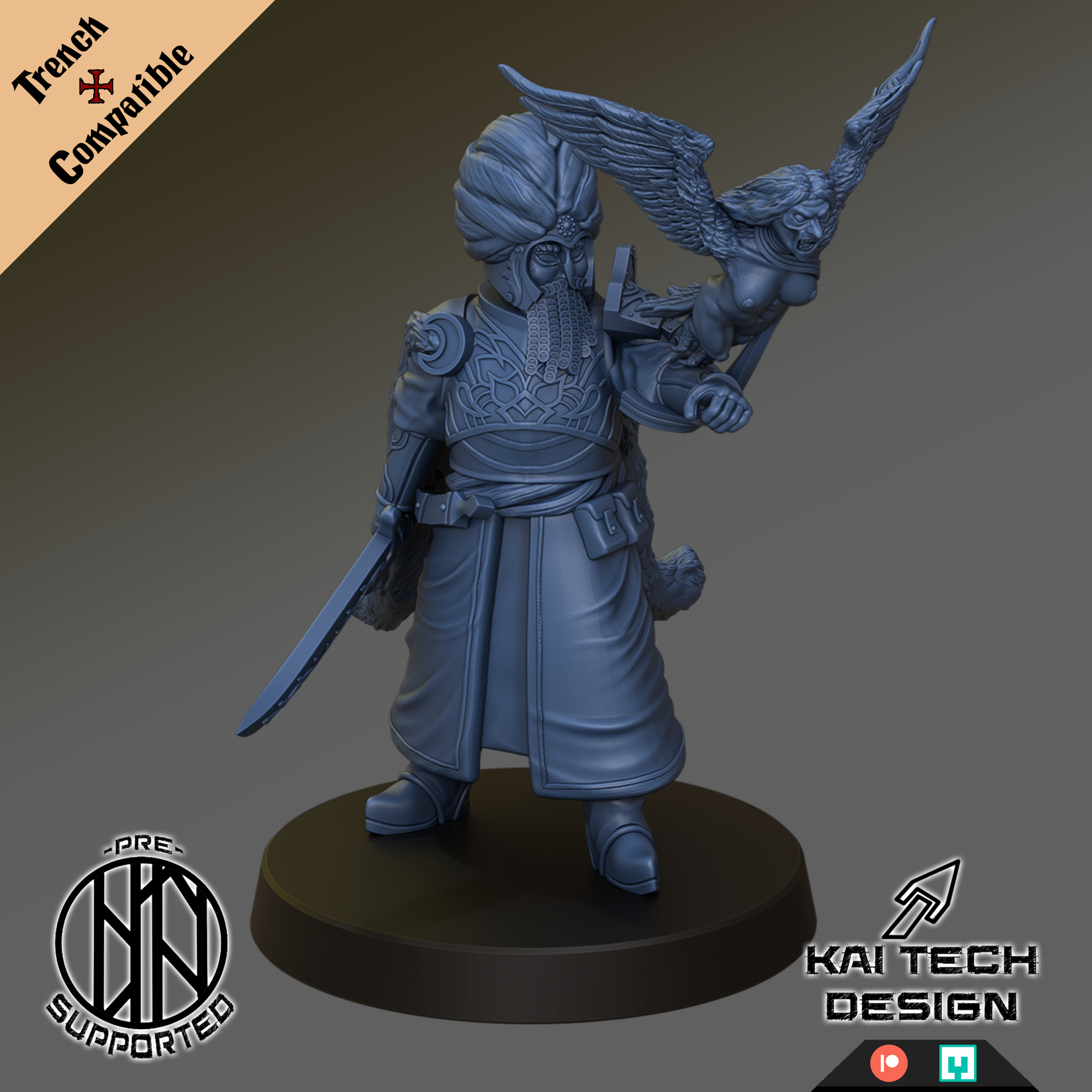 Sultanate - Captain by KaiTechDesign, is a proxy for Silahdar, Yüzbaşı Captain, in Iron Sultanate.