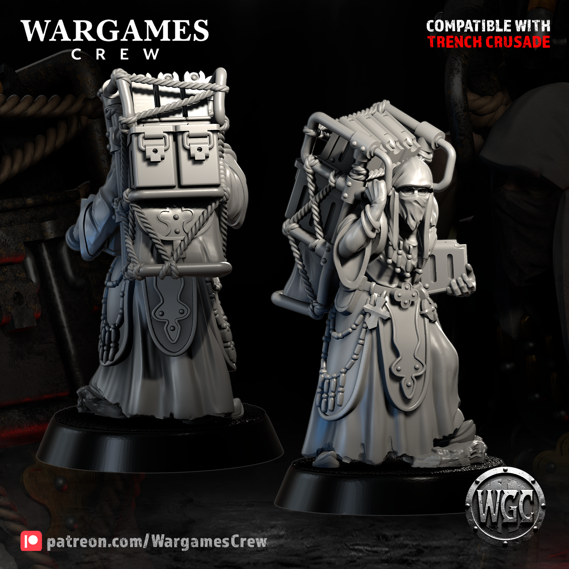 Bedouin Supply Monk by WargamesCrew - Image 3