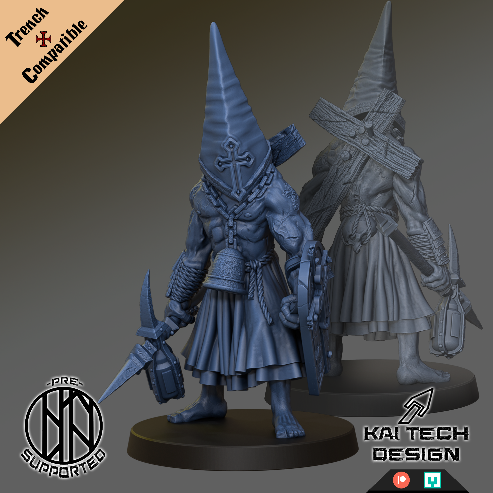 Pilgrims - Communicant by KaiTechDesign, is a proxy for Communicant, in Trench Pilgrims.