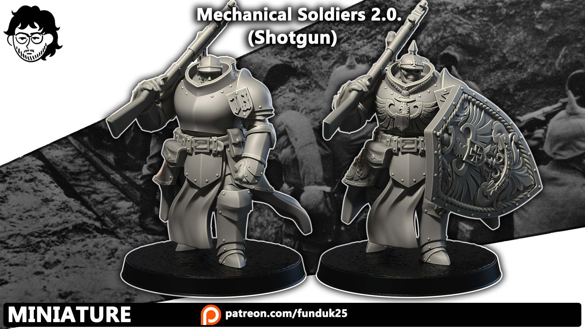 Mechanical Soldiers 2.0. (Shotgun) by Dimomodels - Image 2