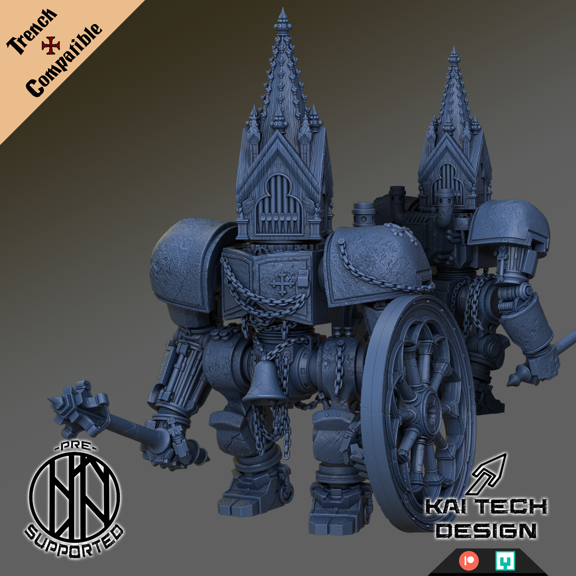 Pilgrims - Organ Shrine by KaiTechDesign, is a proxy for Anchorite Shrine, in Trench Pilgrims.