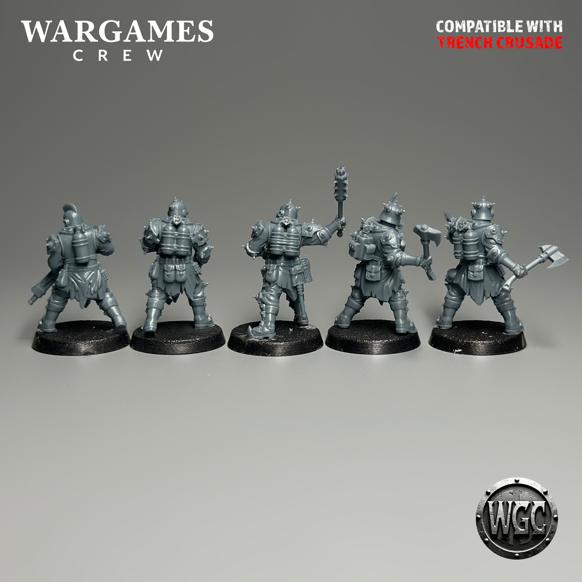Hellwave Reavers - Trench Crusade STL file - Image 7