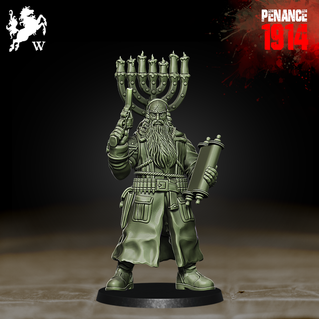 Mercenaries - Rabbi - Trench Crusade STL file - Image 2