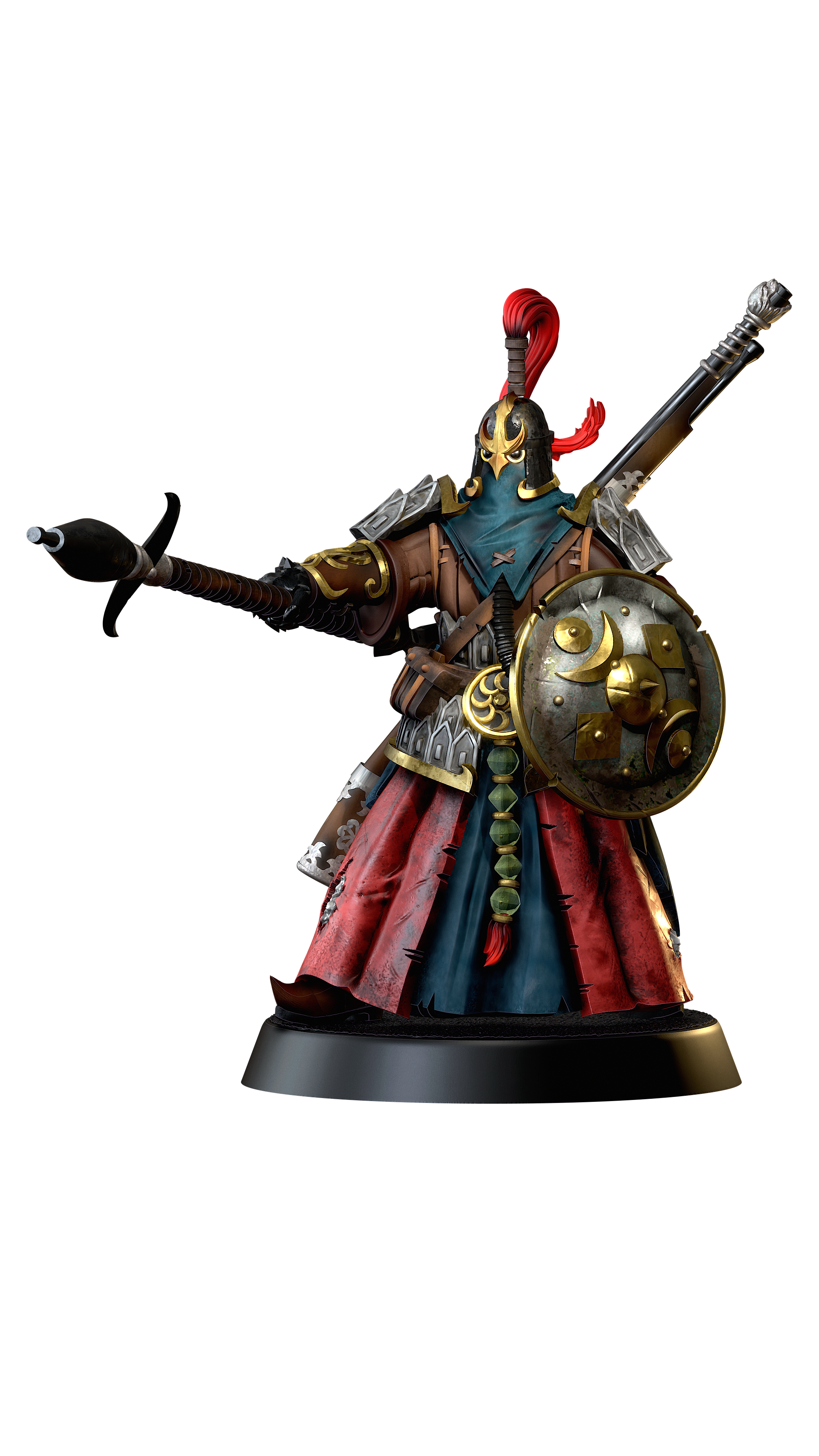 Mamluk Desert Sentinel - Trench Crusade STL file - Image 4