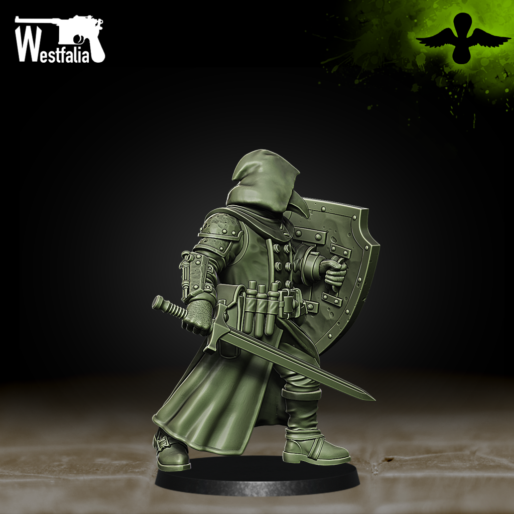 Plague Squad - Yeomen by Westfalia Miniatures - Image 2