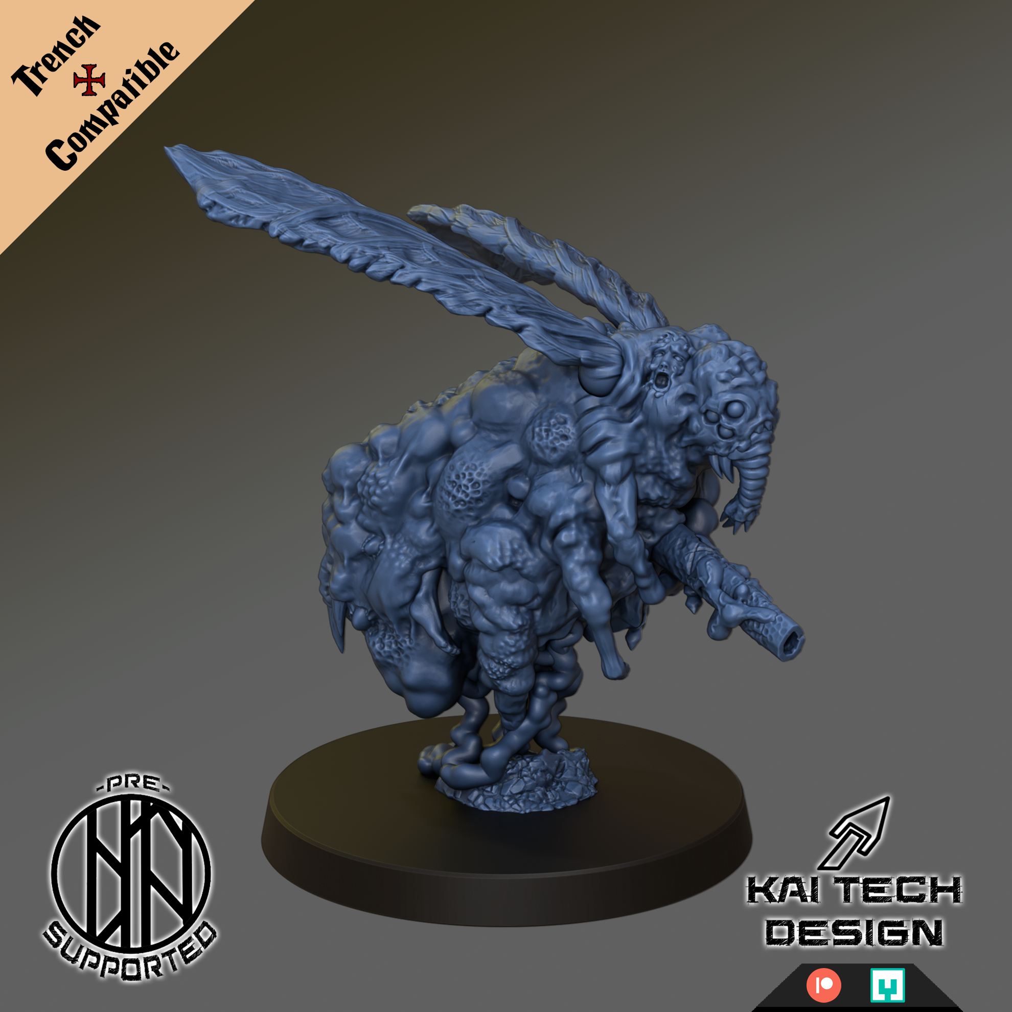 Beelzebub Herald by KaiTechDesign, is a proxy for Herald of Beelzebub, in Cult of the Black Grail.