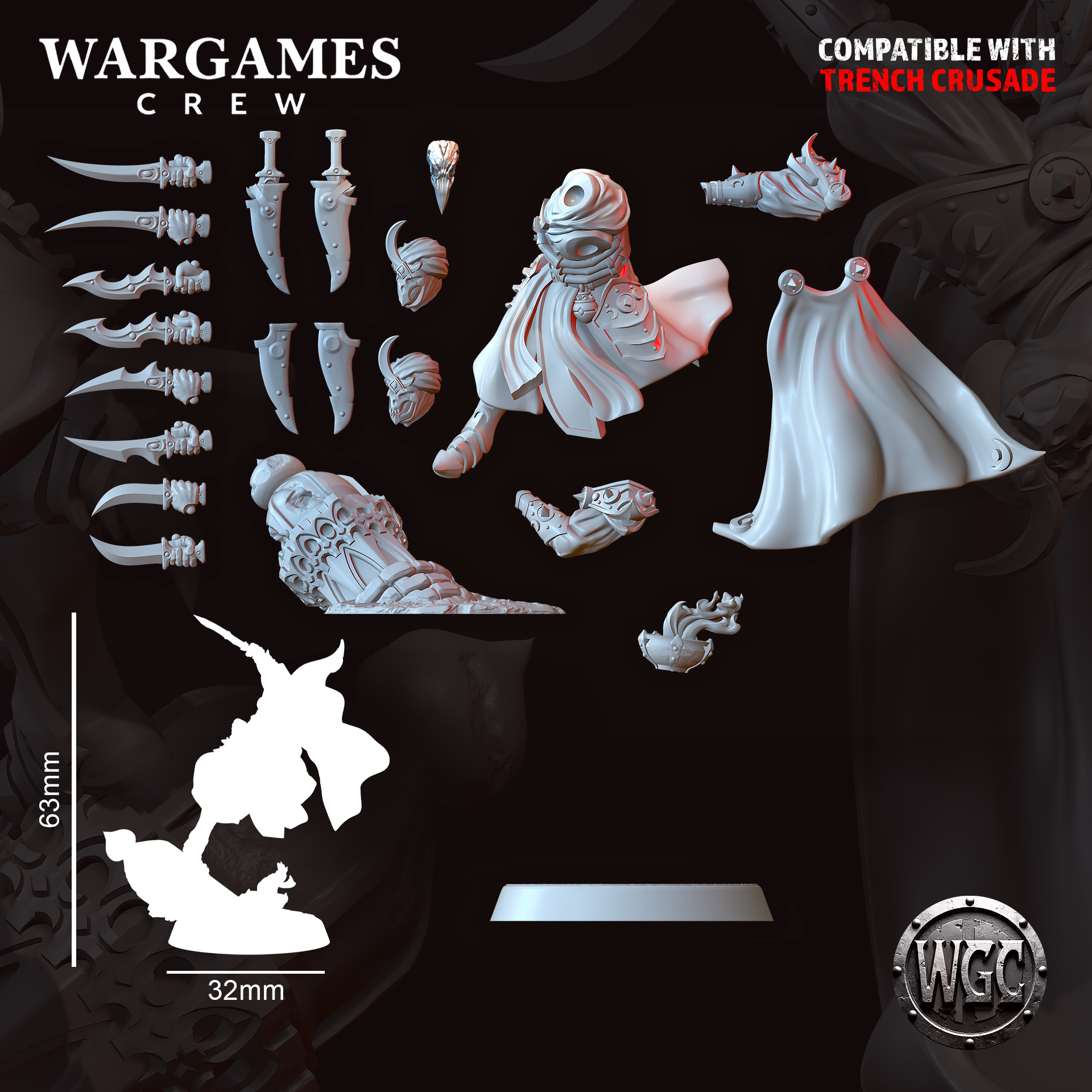 Murideen Assasin Shadeblades x2 by WargamesCrew - Image 4