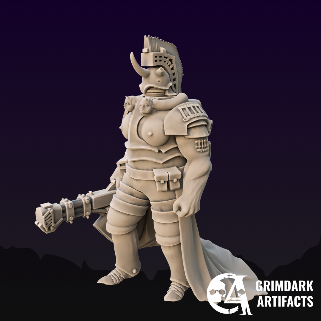 Anointed Heavy Infantry - Trench Crusade STL file - Image 4