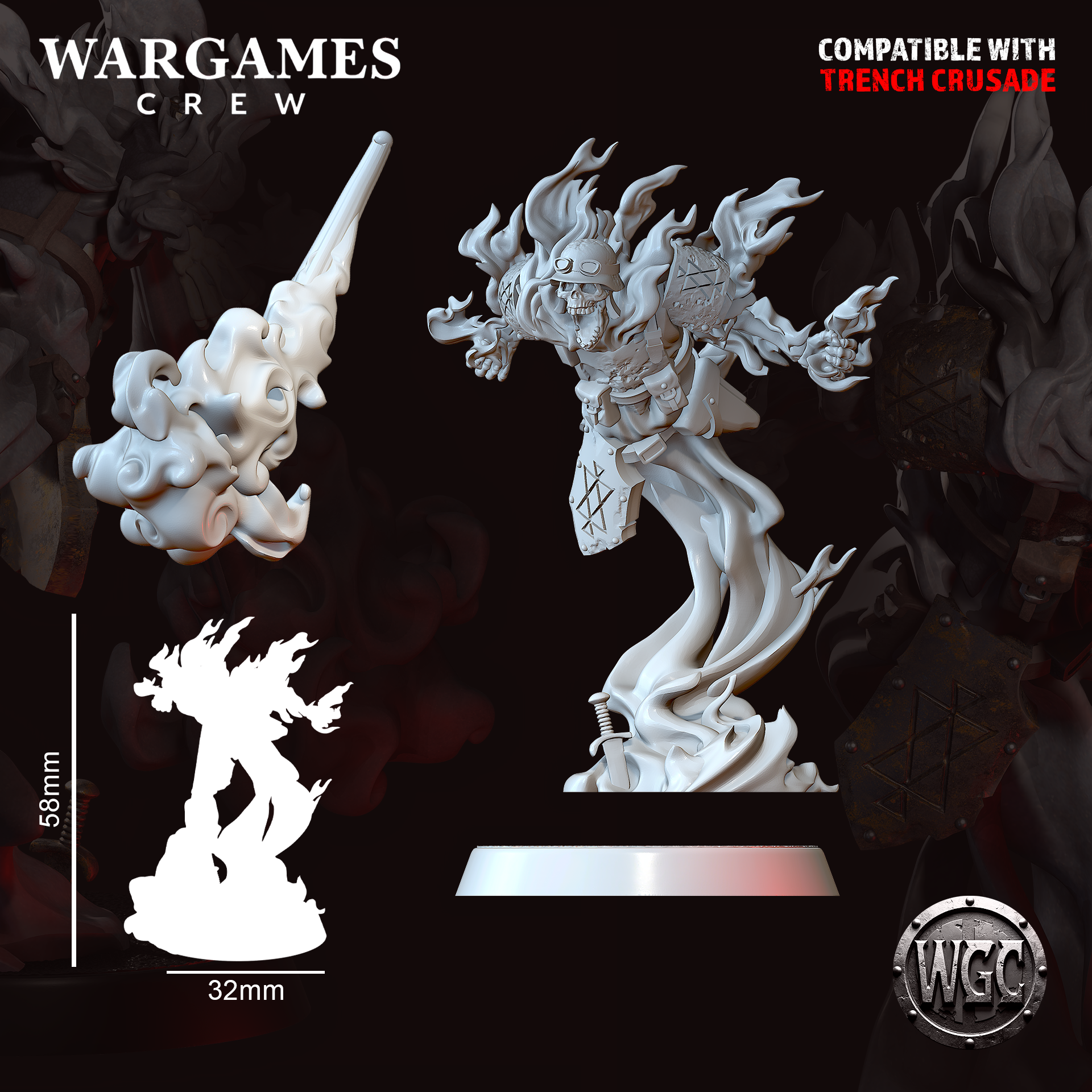 Saintless Guard Flamer by WargamesCrew - Image 4