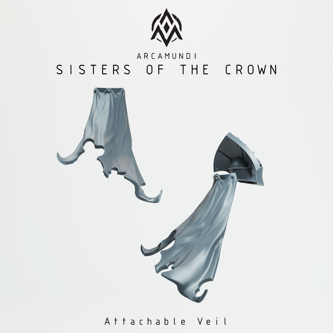 Sisters of the Crown - Bare-chested nun building kit by Arcamundi - Image 5