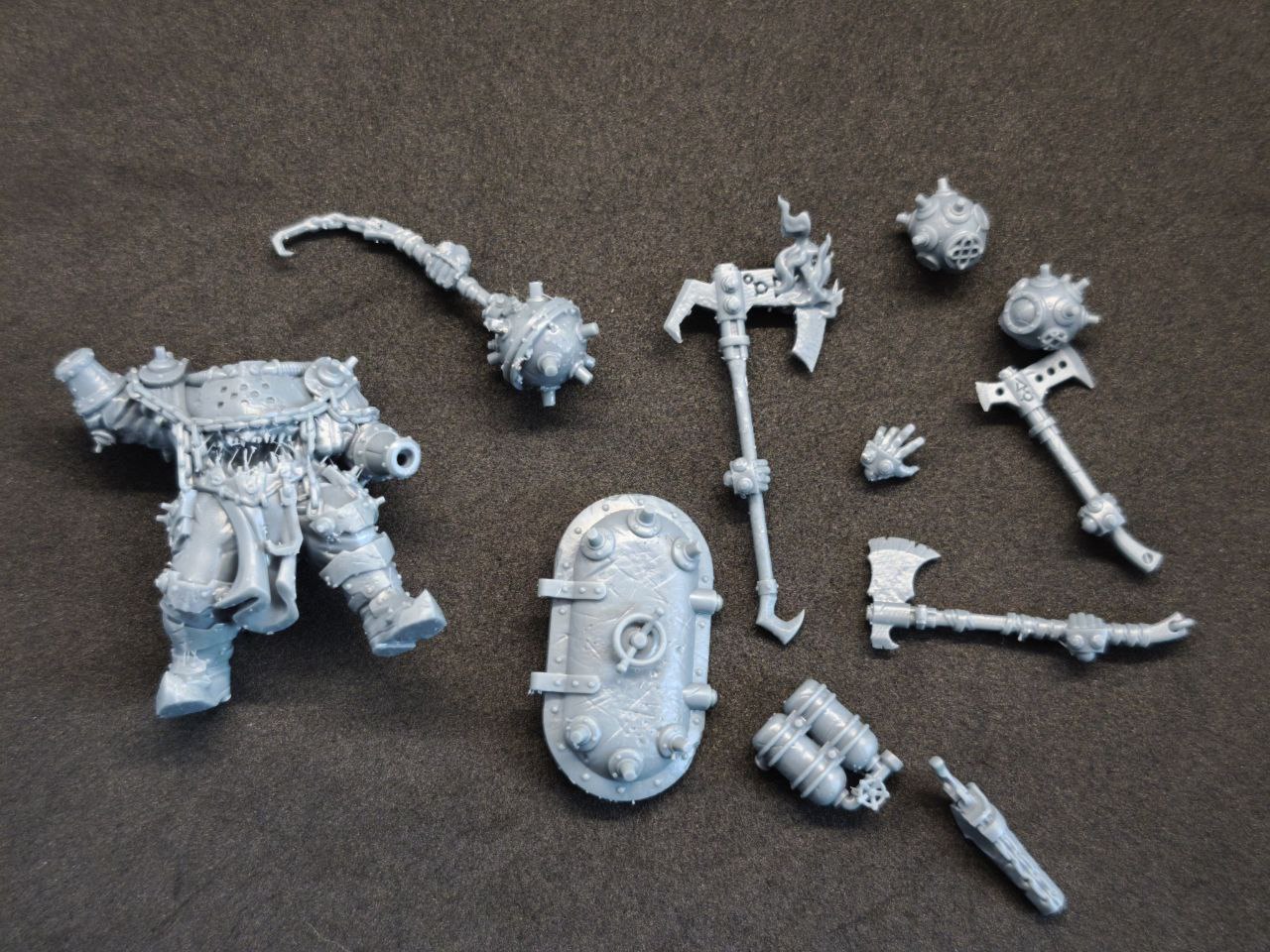 Abyssal Iron Gorger (HTH weapon) - Trench Crusade STL file - Image 9