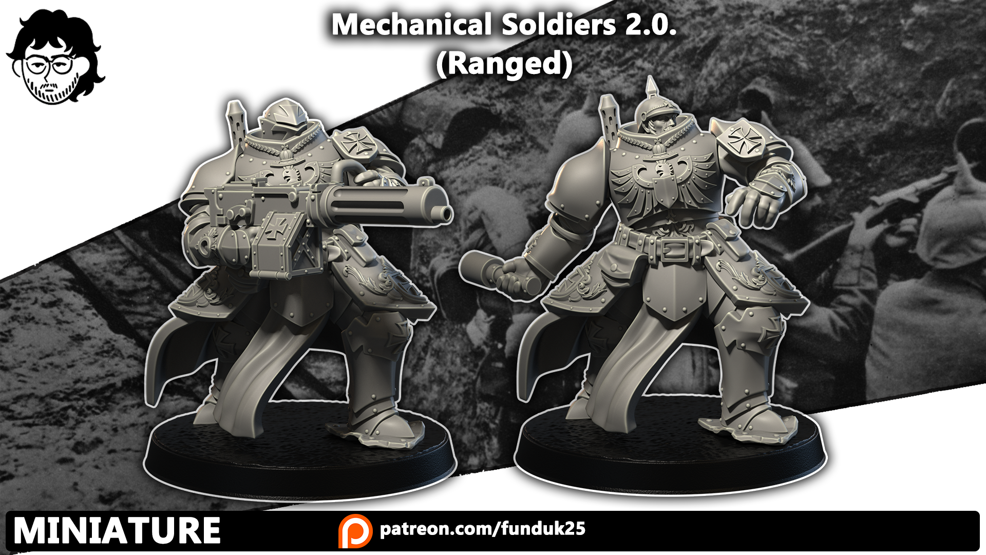 Mechanical Soldiers 2.0. (Ranged) by Dimomodels - Image 2